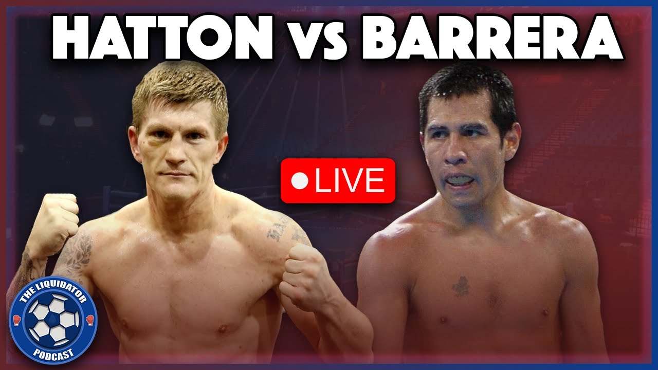 HATTON vs BARRERA LIVE Fight Stream Full Boxing Match Watchalong Jonas vs Dicaire