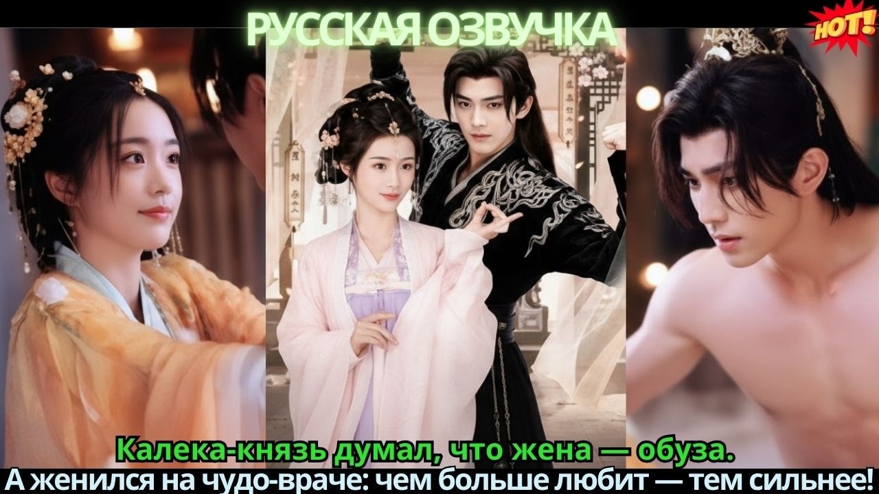 Калека-князь думал, что жена — обуза. А женился на чудо-враче: чем больше любит — тем сильнее!