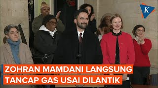 Pidato Perdana Zohran Mamdani Usai Dilantik, Langsung Keluarkan 3 Perintah Eksekutif