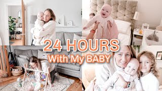 24 HOURS WITH A 4 MONTH OLD BABY | MY BABIES FULL ROUTINE | Emma Nightingale
