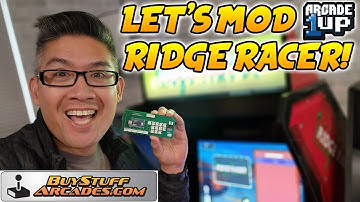 LIVE Modding Arcade1Up Ridge Racer - Testing Buy Stuff USB Encoder