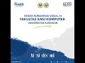 Profil program studi desain komunikasi visual s1 fakultas ilmu komputer universitas kuningan