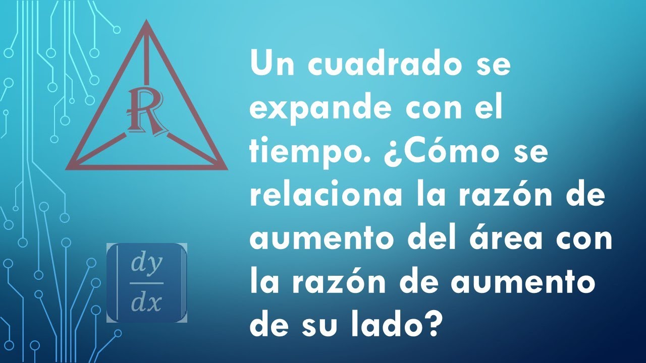 Razón de cambio | Ejemplo 1 | Cálculo Diferencial