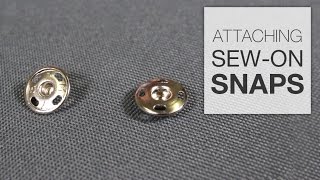 ▷ Sewing Snap Fasteners - Sewing Snap Fasteners Button Motif