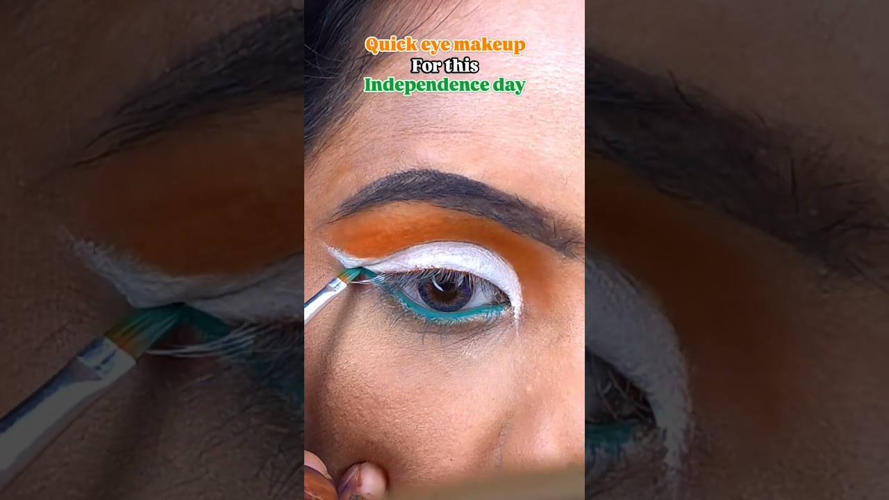 Independence Day Eye makeup!