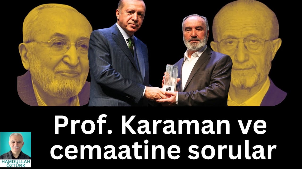 Hayrettin karaman ve “Yeminliler Cemaatine” sorular! | Hamdullah Ozturk