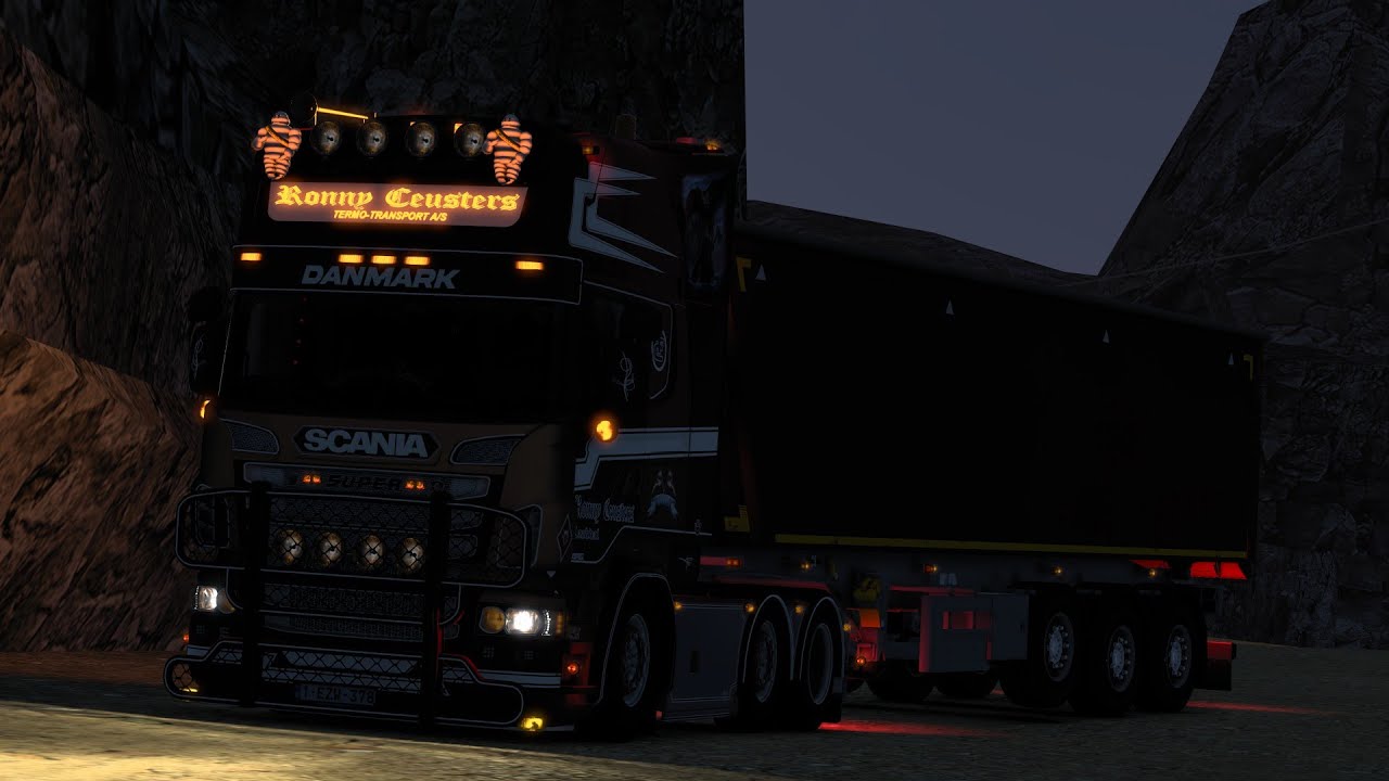 [ETS 2 1.51x] Scania PGR by JUseeTV | "Ronny Ceusters" Free Mods!