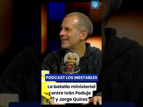 Disputa ministerial entre Iván Poduje y Jorge Quiroz marca tensión en gobierno