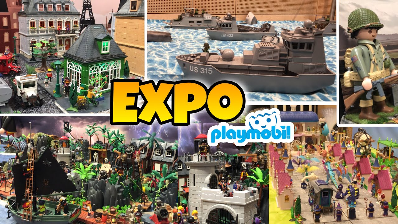 Présentoir Playmobil Personnalisé - Verre - Thème D-Day Normandie WW2 - N°604