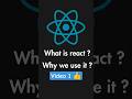 React JS Kya Hai Aur Kyun Seekhe? | Beginner Guide #reactjs #tectuts #webdevelopment #reactshorts