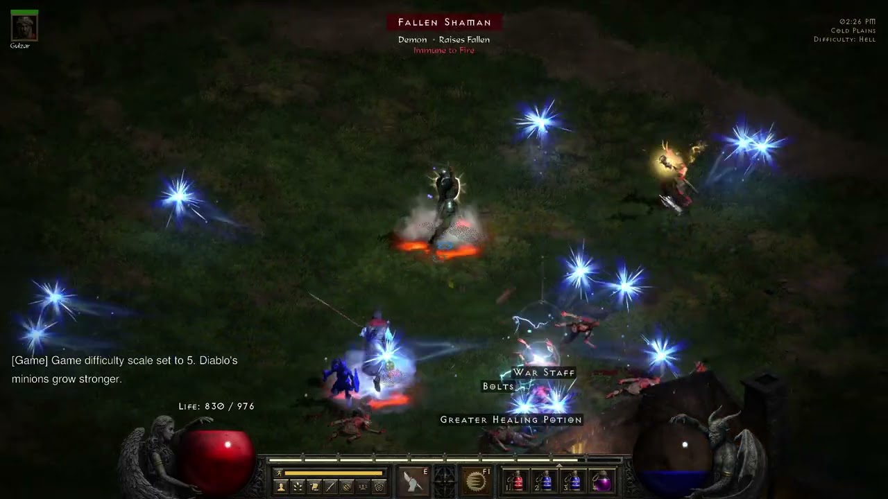 Diablo 2 Resurrected Act 1 Hell