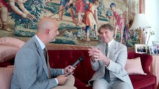 La mia intervista con Brunello Cucinelli a Londra tra teologia, filosofia, moda e sostenibilità