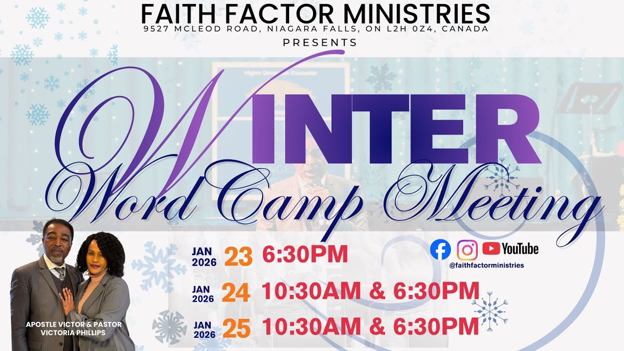 Winter Word Camp Meeting - Day 2 | Dr. Victor Phillips