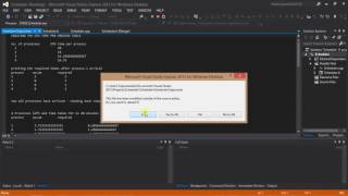 Operating Systems process scheduler and processing time calculator.