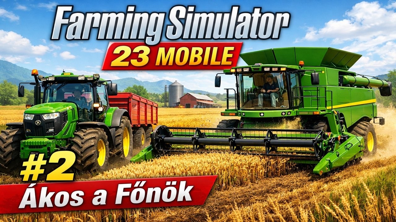 Vajon meglesz a félmillió dollár? Farming Simulator 23 Mobile Time-Lapse 2.rész