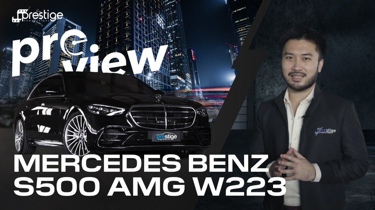 MERCEDES BENZ S500 AMG W223, S CLASS! KING OF ALL CARS! | PREVIEW: S1E8