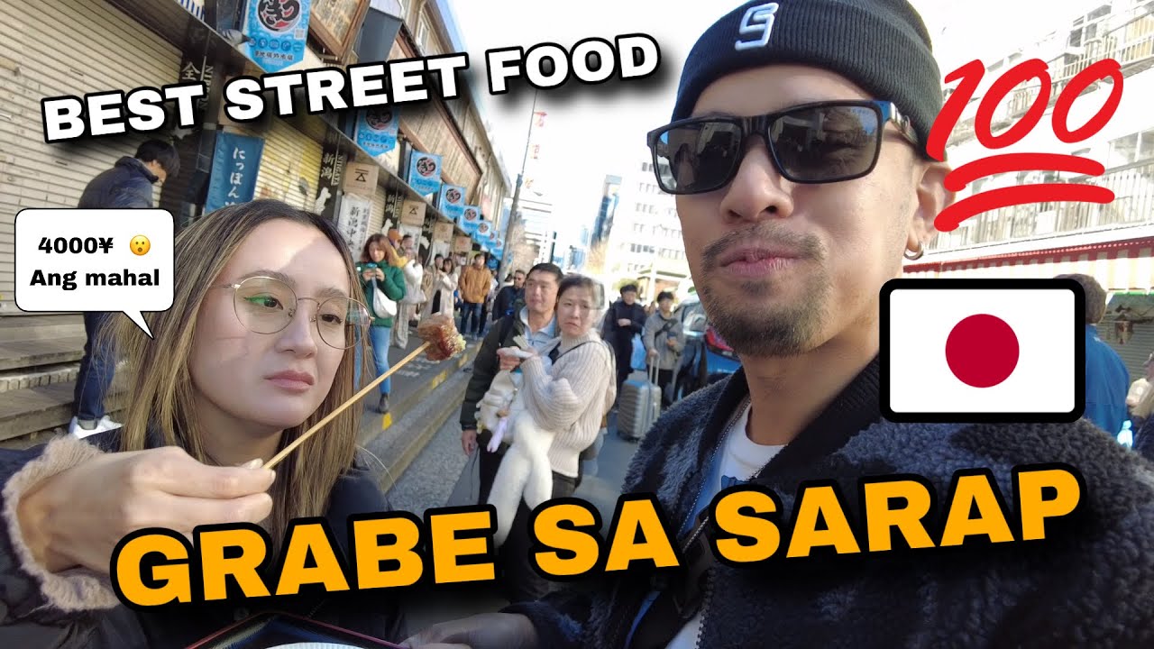SIKAT NA STREET FOODS SA TOKYO , GRABE SA SARAP 🇯🇵 | Buhay sa Japan