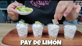 Postre en 3 Minutos 💫 Pay de Limon 🍈 Receta FACIL y Rapida