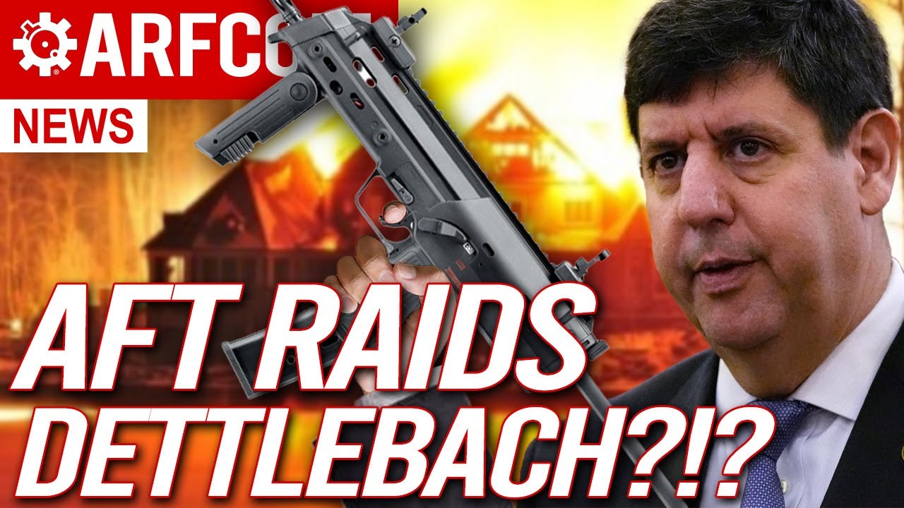 BREAKING!!! Stephen Deetleback Raided By AFT For ILLEGAL Machine Guns Early This Morning!!!