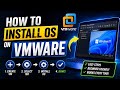 របៀបតម្លើង Windows/Linux លើ VMware | How to Install ANY OS on VMware Workstation | ITK