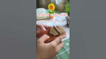 Mingle Game Song 🟥🔴 10 Key Kalimba #fyp #squidgame2