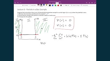 Lecture 6 (2 of 6) - Particle in a Box Part 1