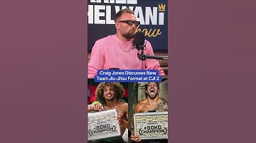 Craig Jones on New Team Jiu-Jitsu Format at CJI 2. #cji #craigjones #lockinmma