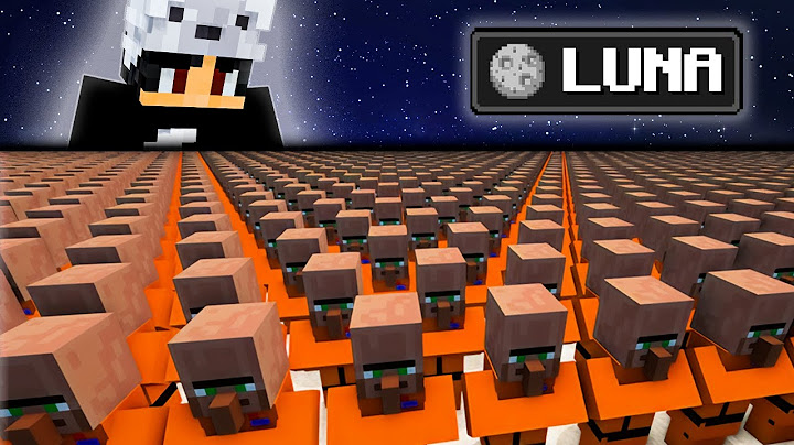 Llevé 1'000'000 de Aldeanos a la Luna! Película de Minecraft | Inspirado en mrBeast
