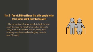 10 Facts on ageing and health