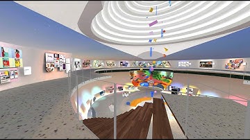 Guided Tour of Mozilla Hubs Gallery: AIGA St Louis Design Show 2020 by Paradowski