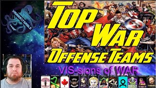Top 15 War Offense Teams - MSF- Marvel strike force