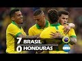 BRASIL 7 x 0 HONDURAS| MELHORES MOMENTOS | 1080p (COMPLETO) | AMISTOSO 2019