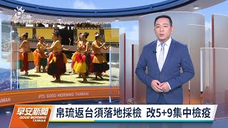 20220121 公視早安新聞 完整版｜帛琉確診189例 1／22起台帛旅遊泡泡檢疫加嚴