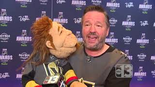 Las Vegas' Terry Fator (and Dougie Scott Walker) on the Vegas Golden Knights