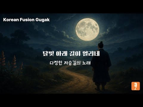달빛 아래 길이 열리네 다정한 저승길의 노래 국악 퓨전 감성MV