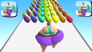 Fat 2 Fit - All Level Gameplay Android,ios game New Update Mobile Game New App Part 9 (Levels 31-32)