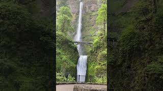The Power of Multnomah Falls | Oregon's Most Beautiful Waterfall 🇺🇸