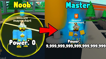 Noob To Master In Super Power Fighting Simulator! Unlocked SS-Class Rank!