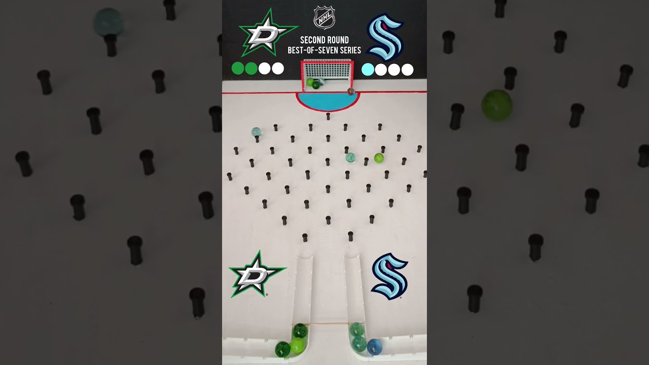 Marble prediction of the NHL best-of-seven series&nbsp; Dallas Stars vs Seattle Kraken. will it be true?