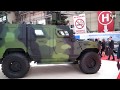 BSDA 2018 NIMR latest generation 4x4 armored vehicle Ajban 440A for European military market