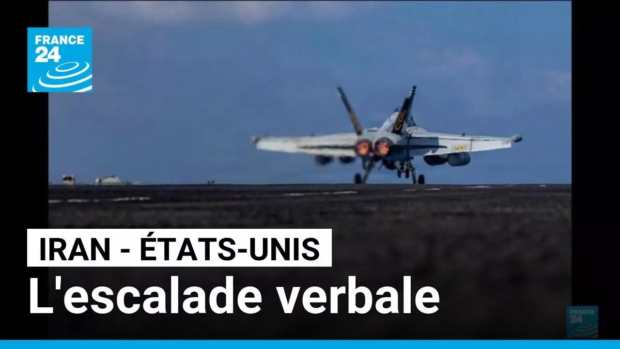 Iran : escalade verbale entre Washington et Téhéran après la répression • FRANCE 24