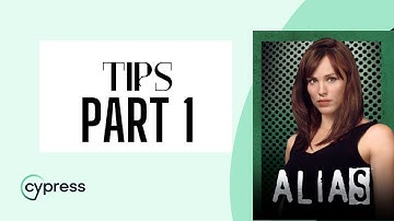 Master Aliases in Cypress - TIP 1 #cypress #alias #tips #tipsandtricks