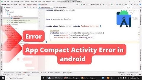 Cannot resolve symbol AppCompatActivity in android studio