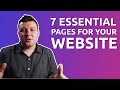 The 7 Pages You Need For A Successful Website