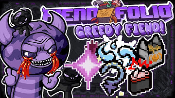 ONE GREEDY FIEND!! - Fiend Folio The Binding of Isaac Repentance - Part 34