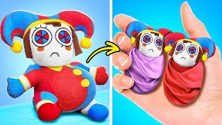 POMNI Is Pregnant!😱 Digital Circus Babies😍 Free Fidgets and DIYs