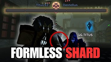 Soloing Titus with ONLY FORMLESS SHARD | Deepwoken