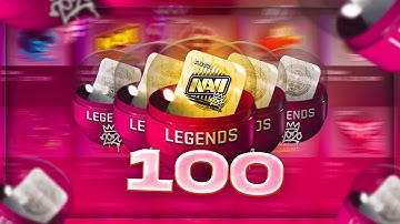 Opening 100 RMR Legends 2020 sticker capsules