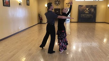 Overturned Natural Spin Turn Turning Lockstep to Promenade Position (the way it should be)