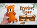 Amigurumi tiger  crochet free pattern  safari animals crochet